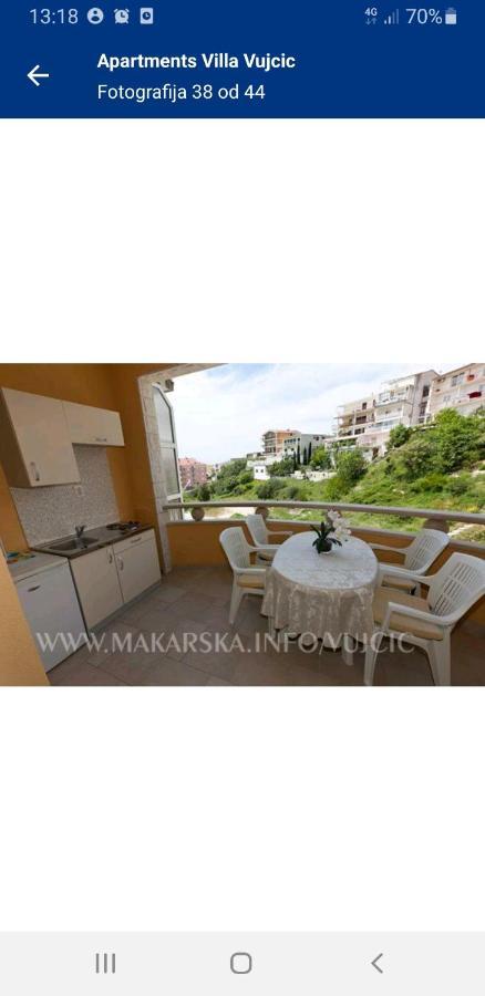 Villa Vujcic มาคาร์สกา ภายนอก รูปภาพ